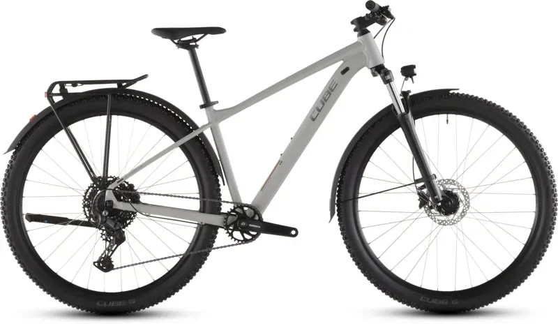 Cube Aim Pro Fe Mountain Bike in Greige/Titan