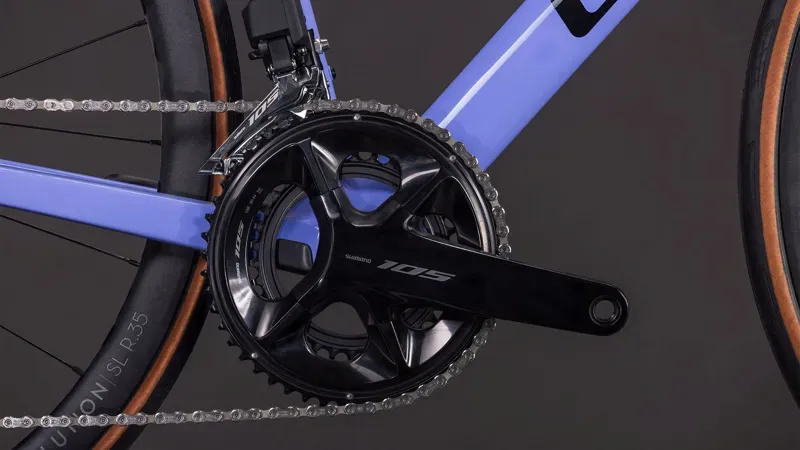 Cube Attain C:62 SLX Road Bike In Lucid Lilac/Black-3