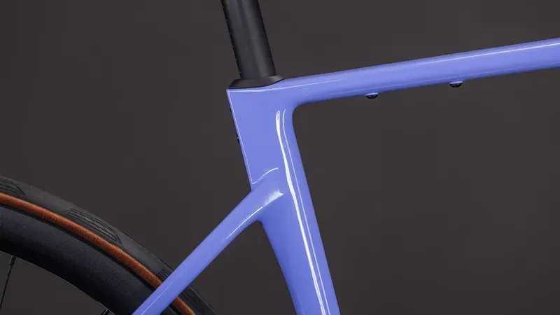 Cube Attain C:62 SLX Road Bike In Lucid Lilac/Black-4