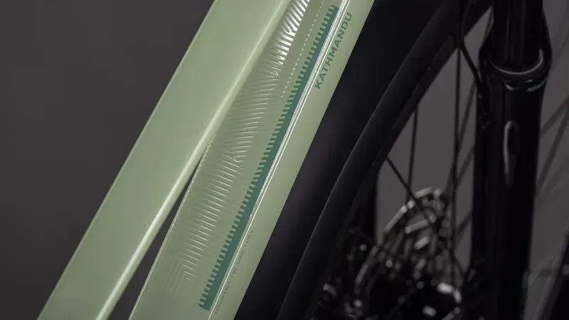 Cube Kathmandu EXC Hybrid Bike in Pea/Grey-10