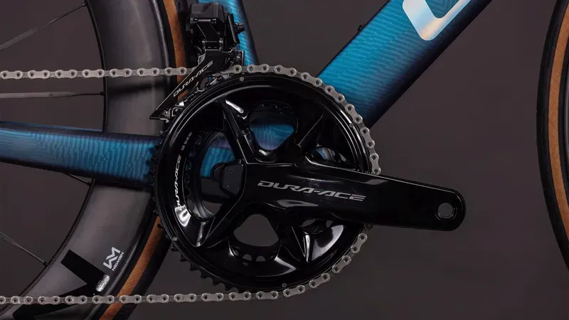 Cube Litening Aero C:68X SLT Road Bike in Atlantis Grid/Ice-5