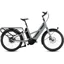 Cube Longtail Hybrid Comfort 800 eCargo Bike in Mineral Grey/Reflex