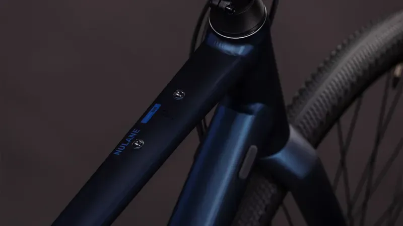 Cube Nulane One Gravel Bike in Indigo Blue/Black-2