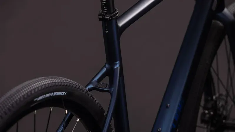 Cube Nulane One Gravel Bike in Indigo Blue/Black-3