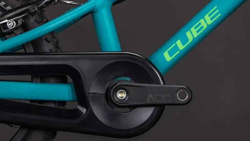 Cube Numove 140 Kids Bike in Sea Green/Green-4