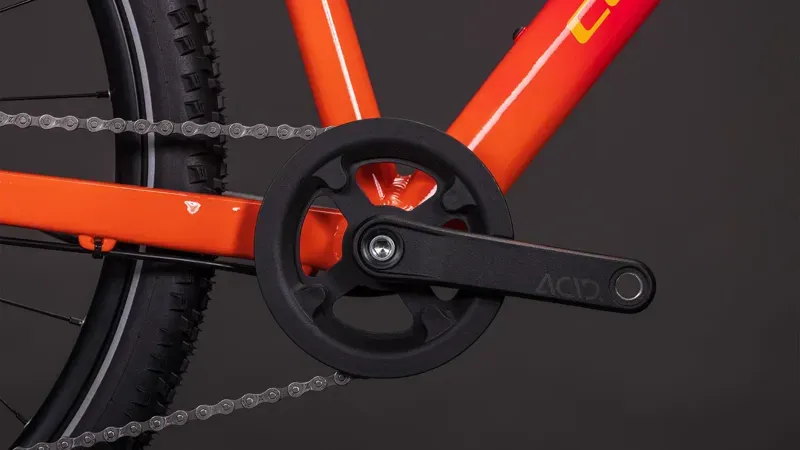 Cube Numove 240 Disc Kids Bike in Red Rose/Peach-6