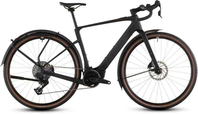 Cube Nuroad Hybrid C:62 Exc 400x FE E-Hybrid Bike in Blackline