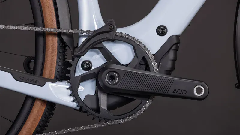 Cube Nuroad Hybrid C:62 SLX 400x FE E-Hybrid Bike in Ice Blue/Prism-4