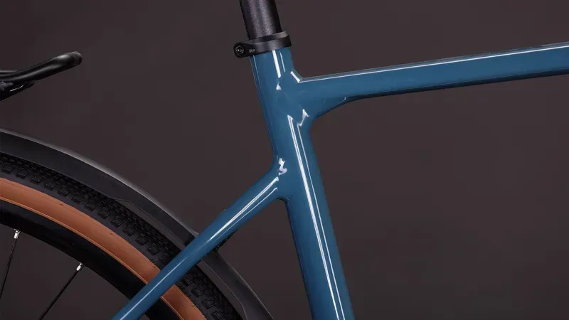 Cube Nuroad One FE Gravel Bike in Grove Green/Black-5