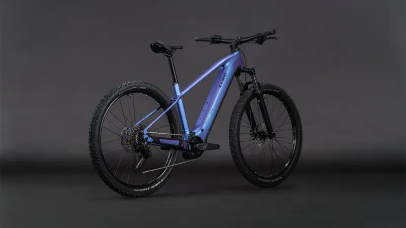Cube Reaction Hybrid One 600 E-MTB in Blue Iris/Reflect-1
