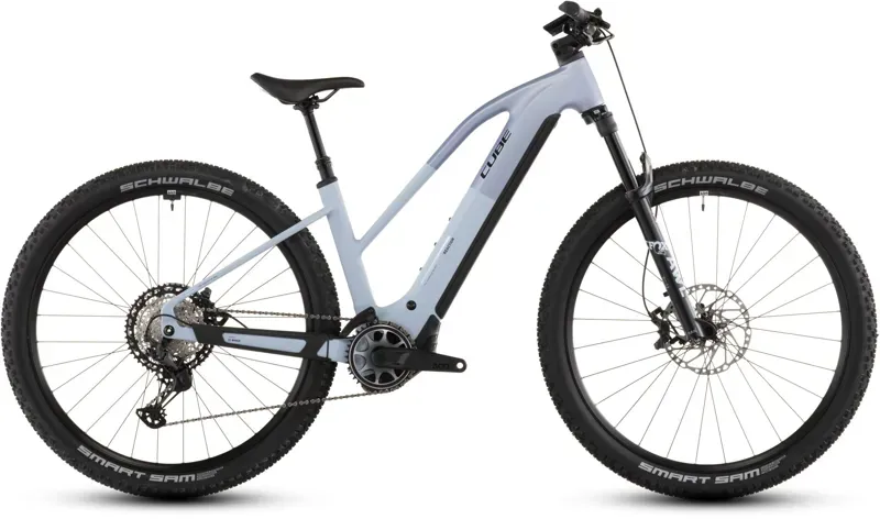 Cube Reaction Hybrid SLX 800 E-MTB in Gauze Grey/Ice Blue-2