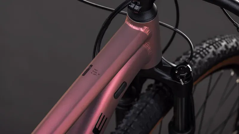 Cube Reaction Pro Mountain Bike In Shift Blush/Black-2