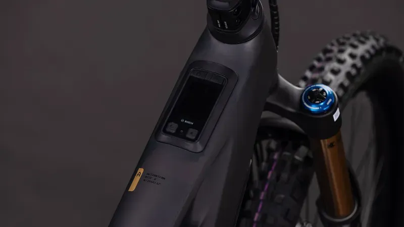 Cube Stereo Hybrid One77 HPC AT 800 E-MTB In Carbon/Gold-2