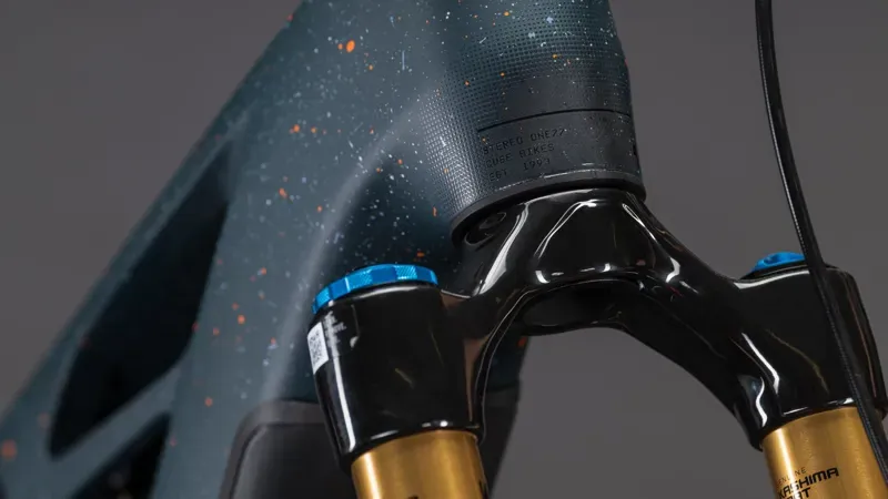 Cube Stereo Hybrid One77 HPC SLT 800 E-MTB in Galaxy/Orange-2