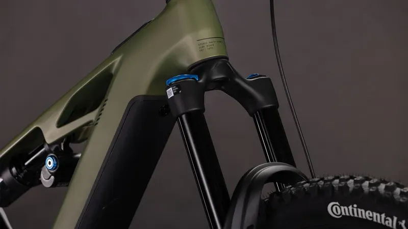 Cube Stereo Hybrid One77 HPC TM 800 E-MTB in Reed Green/Matrix-3