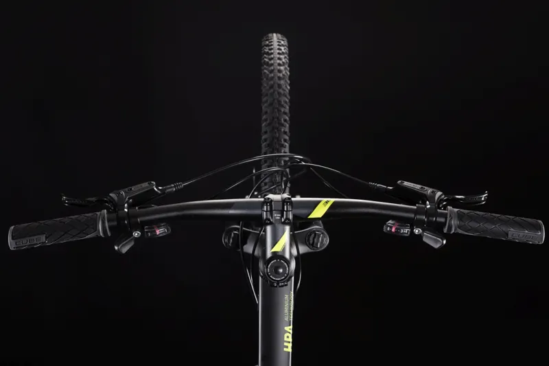 2019 Cube Aim Pro Mens Black/Yellow-1