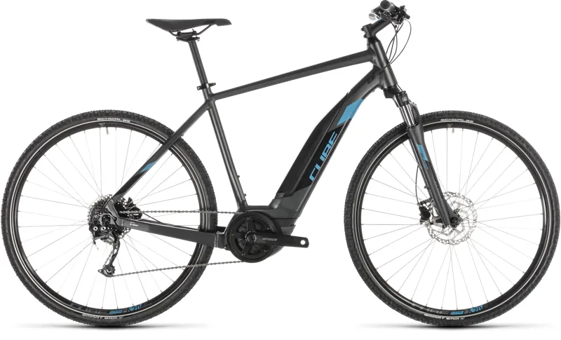 Cube Cross Hybrid One 500 Pedal Assist 2019 Iridium/Blue