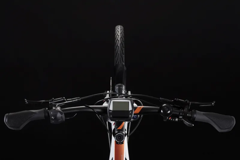 Cube Touring Hybrid 400 Pedal Assist 2019 Grey/Orange-1