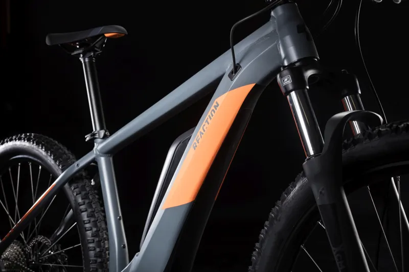 Cube Reaction Hybrid Pro 500 Pedal Assist 2019 Grey/Orange-3