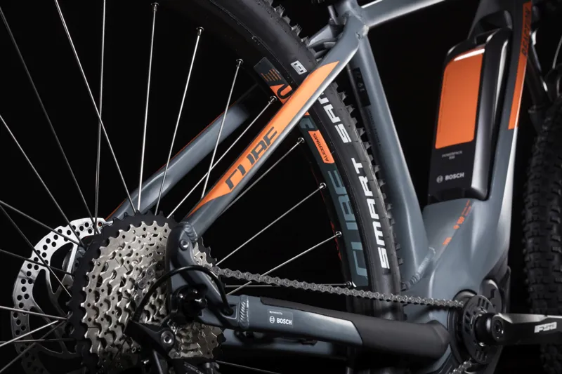 Cube Reaction Hybrid Pro 500 Pedal Assist 2019 Grey/Orange-5