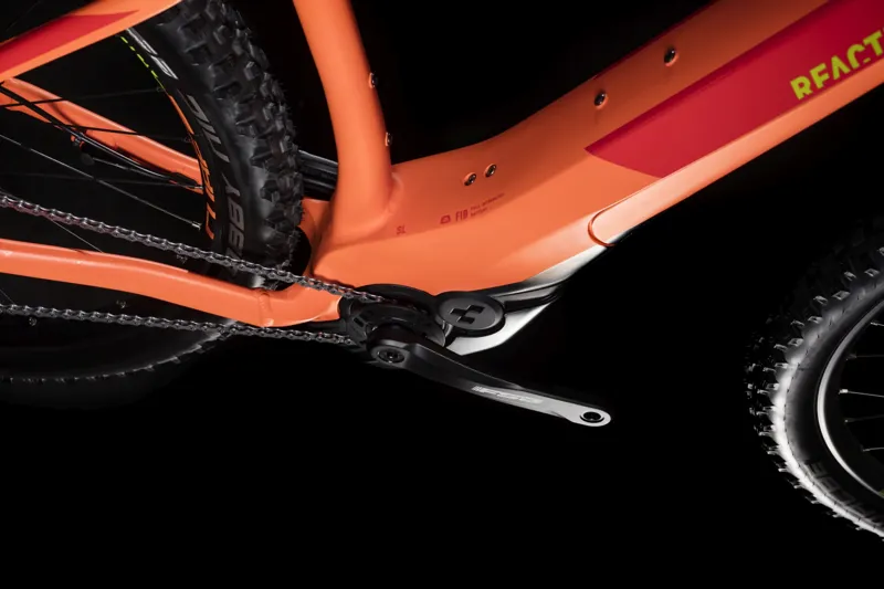 Cube Reaction Hybrid SL Kiox 500 Pedal Assist 2019 Orange/Green-4