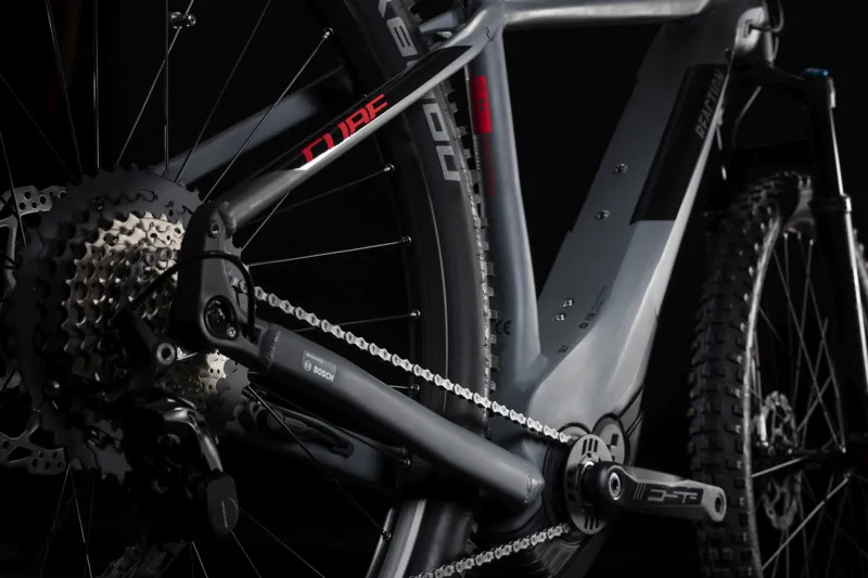 Cube Reaction Hybrid SLT 500 Pedal Assist 2019 Grey/Red-2