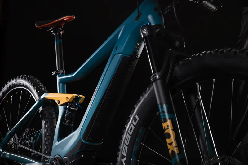 Cube Stereo Hybrid 120 Carbon SL 500 Pedal Assist Pine/Orange-2