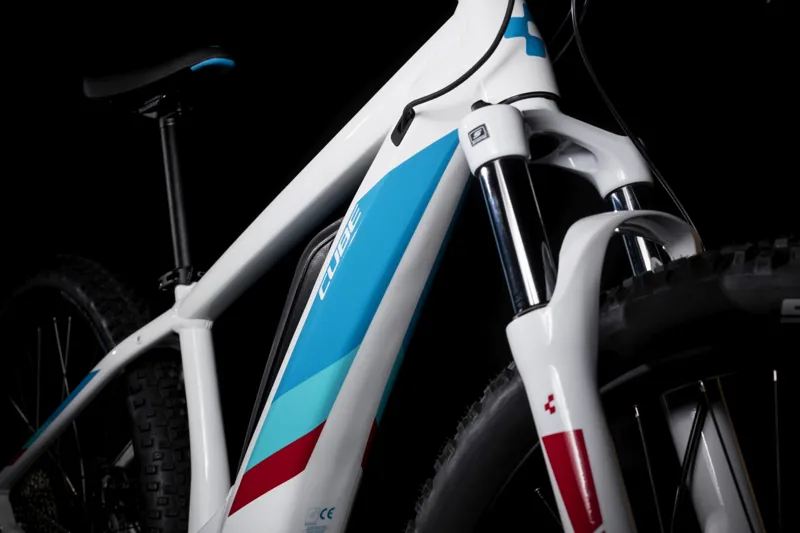 Cube Access Hybrid Pro 400 Pedal Assist 2019 White/Blue-2