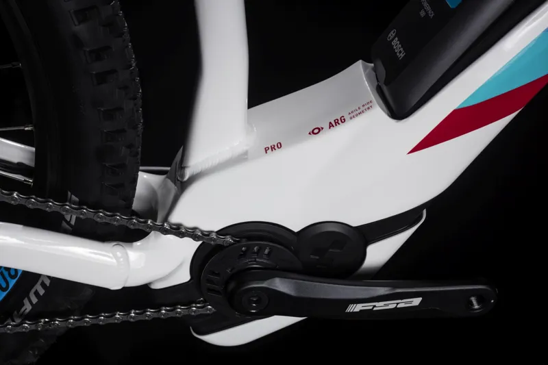 Cube Access Hybrid Pro 400 Pedal Assist 2019 White/Blue-3