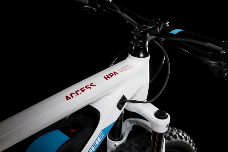 Cube Access Hybrid Pro 400 Pedal Assist 2019 White/Blue-4