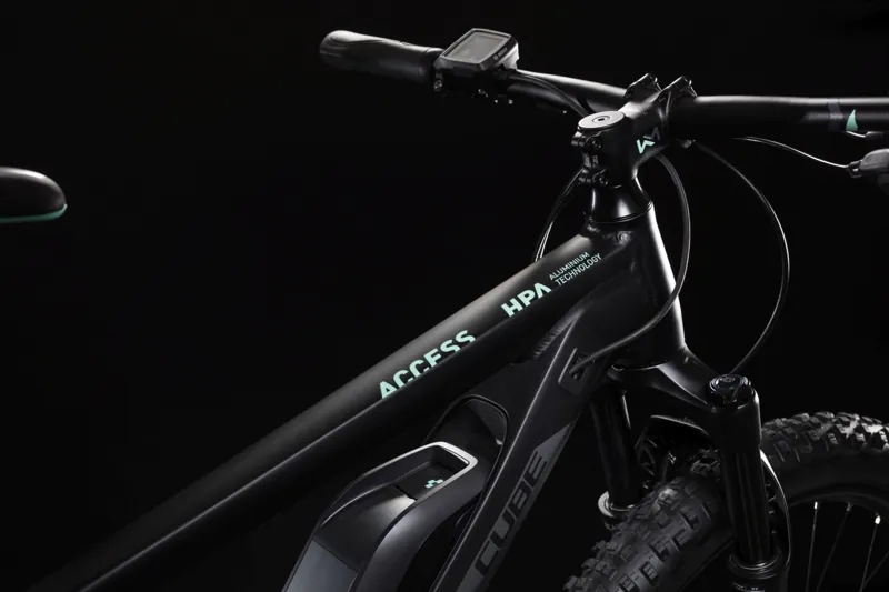 Cube Access Hybrid Race 500 Pedal Assist 2019 Black/Mint-3