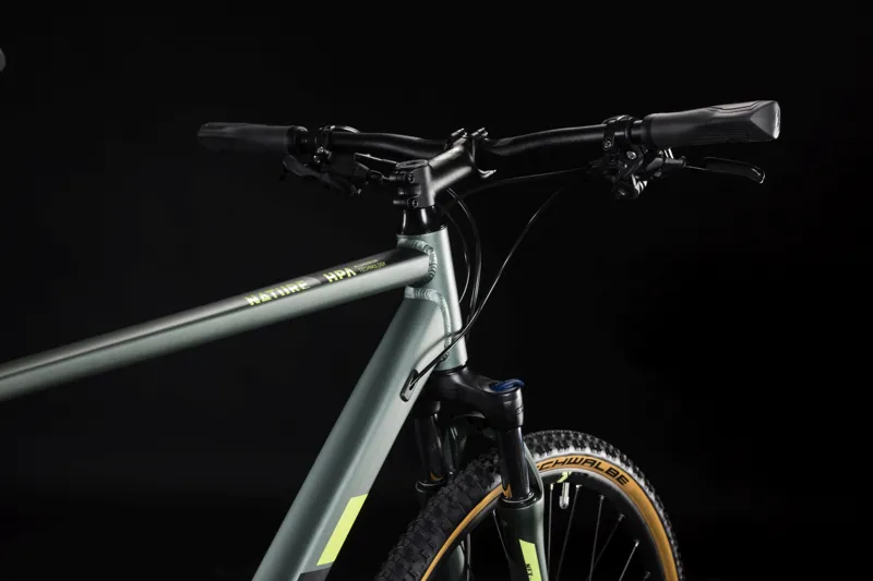 2019 Cube Nature Exc Hybrid bike in Green-2