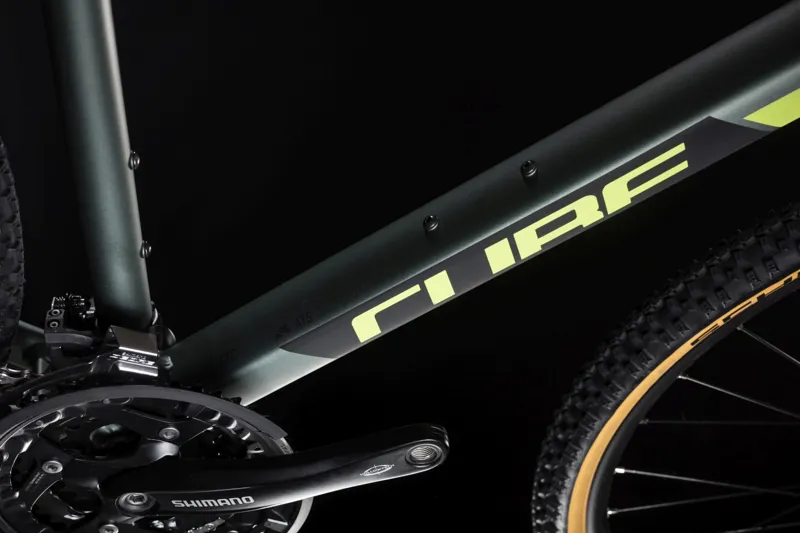 2019 Cube Nature Exc Hybrid bike in Green-5