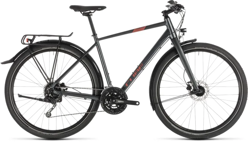 Cube Travel 2019 Mens Iridium/Red