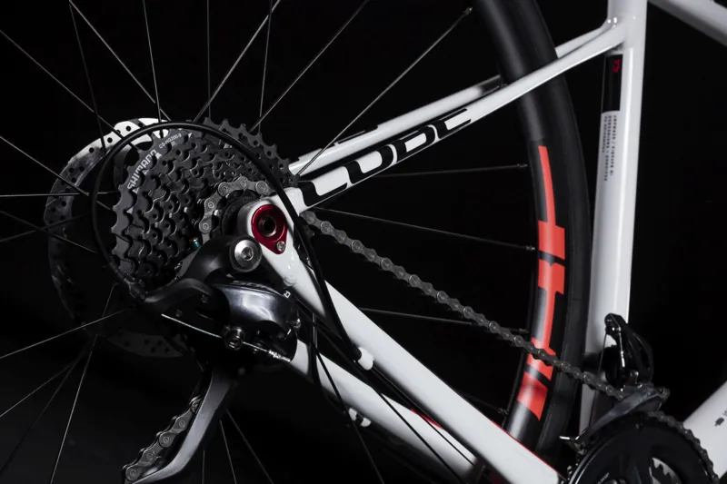 2019 Cube Attain Pro Disc Alloy White/Black/Red-5