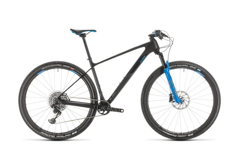 2020 Cube Elite C:68X Race 29 Hardtail in Matte and Glossy Carbon