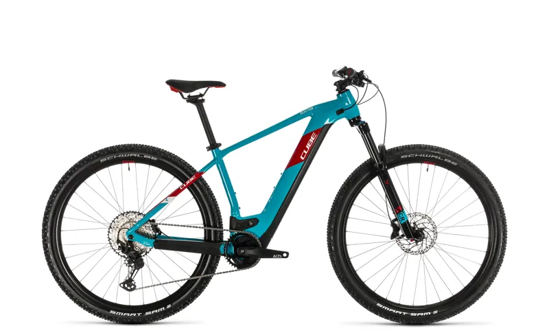 2020 Cube Reaction Hybrid Exc 625 in Petrol and Red