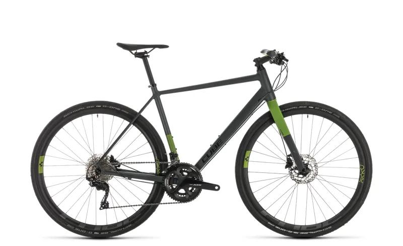 2020 Cube SL Road Race in Iridium and Green