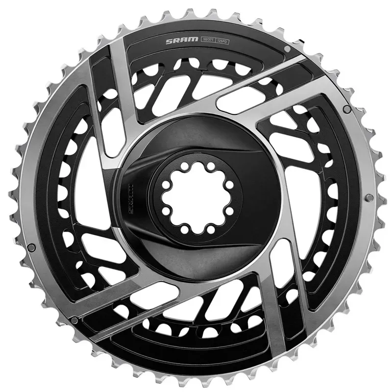 SRAM Red E1 Road DM Non-Power Chainring Kit in Black/Silver