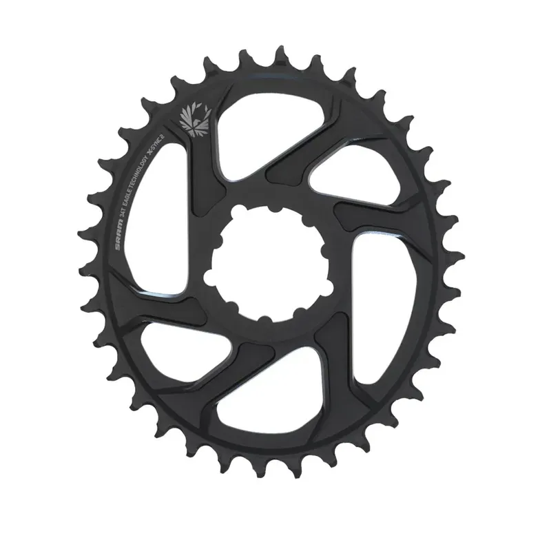 SRAM X-Sync 2 Oval DM 3mm Off. Boost Al. Eagle 34t Chainring in Black