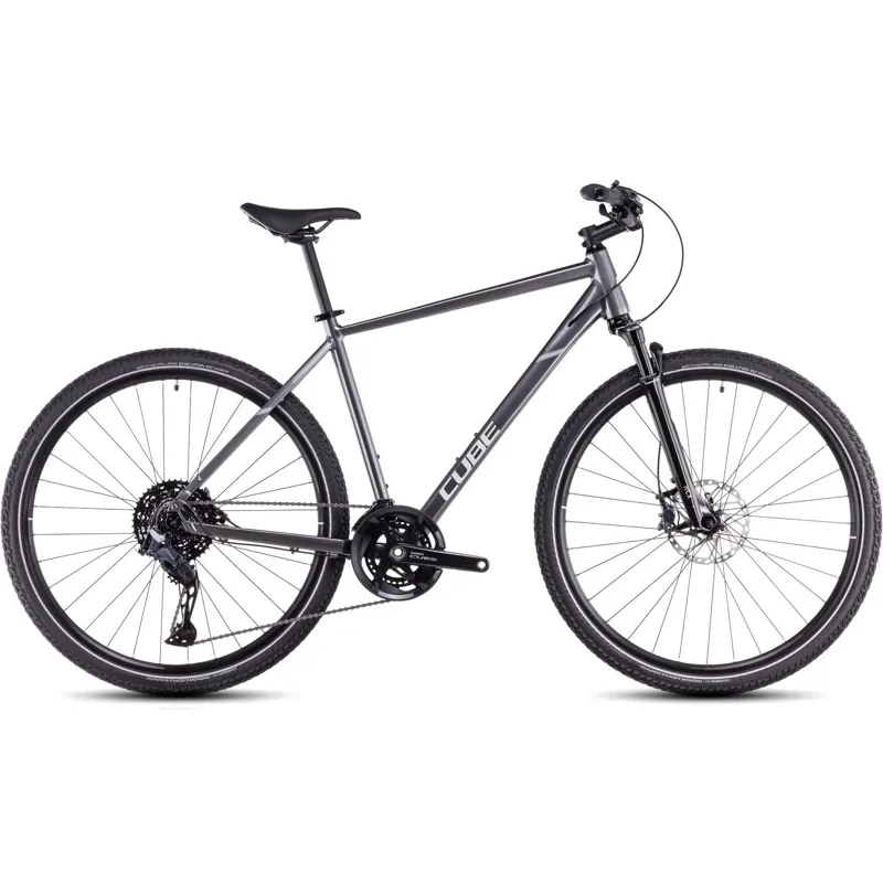 Cube Nature SLX Trekking Bike in Graphite/Fossil