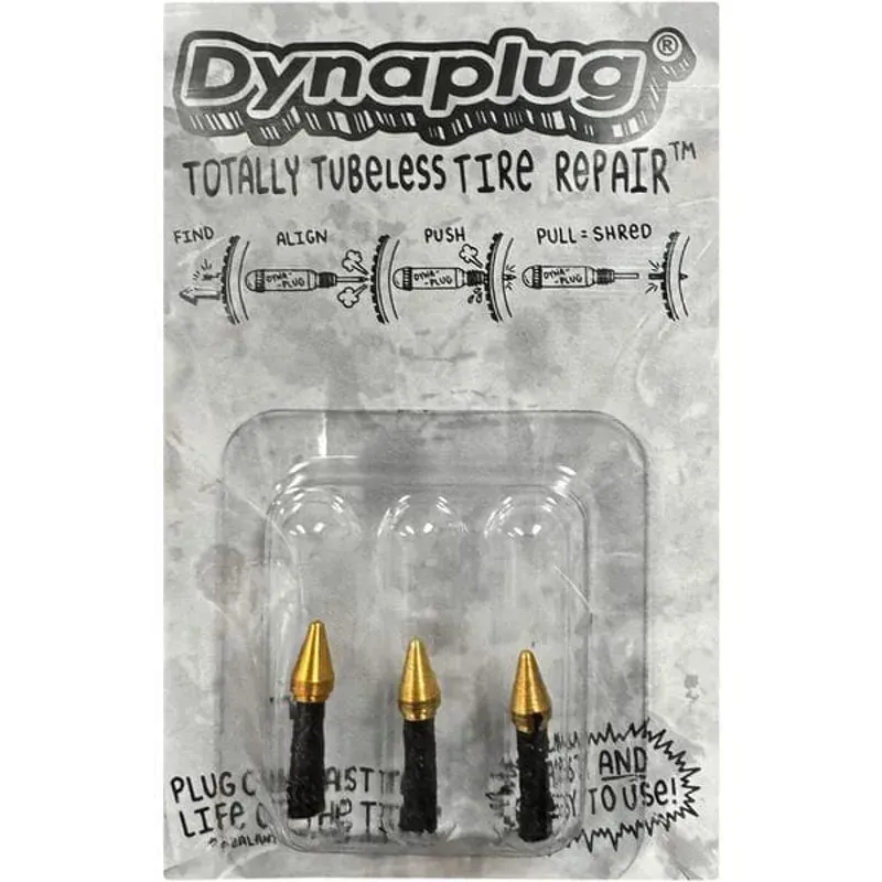 Dynaplug Softnose Plug 3-pack in Black/Gold
