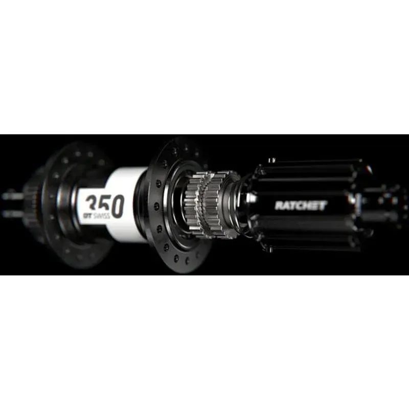 DT Swiss 350 Classic 100x12mm Centre Lock 28h Front Disc Hub in Black-1