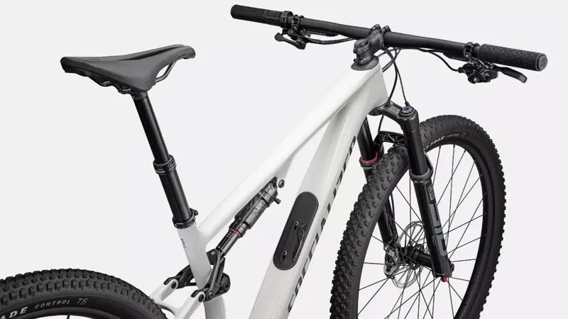 Specialized Epic Comp XC Mountain Bike in Dune White/Smoke-2