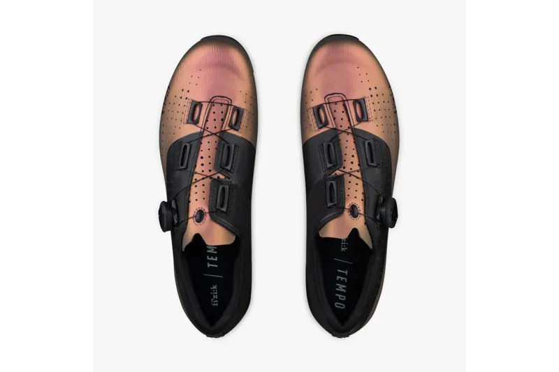 2020 Fizik R4 Tempo Overcurve Road Shoe in Iridescent Copper/Black-5