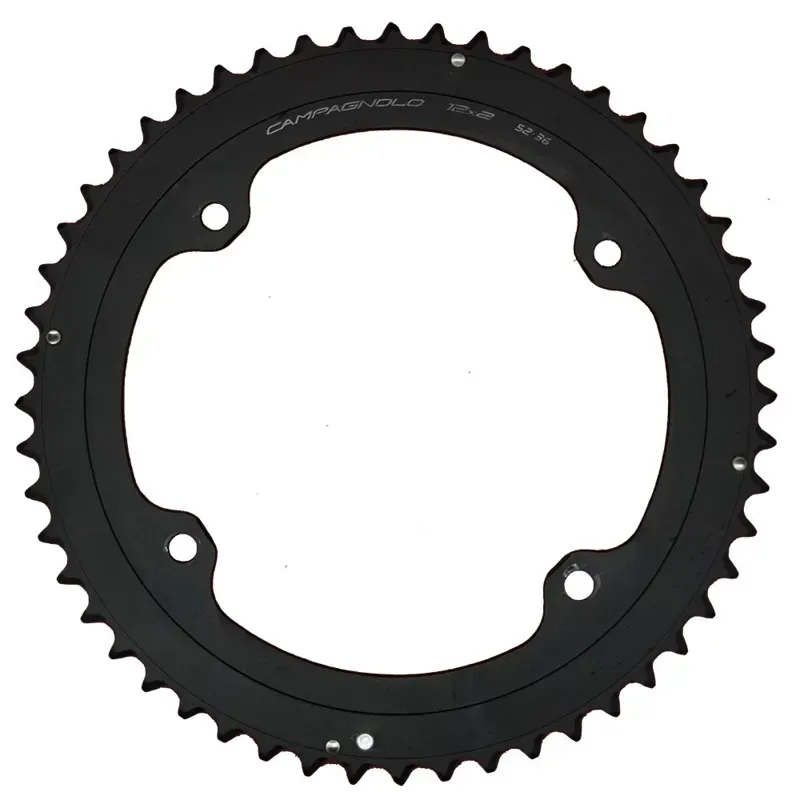 Campagnolo 12-speed Chainrings and Screws in Black