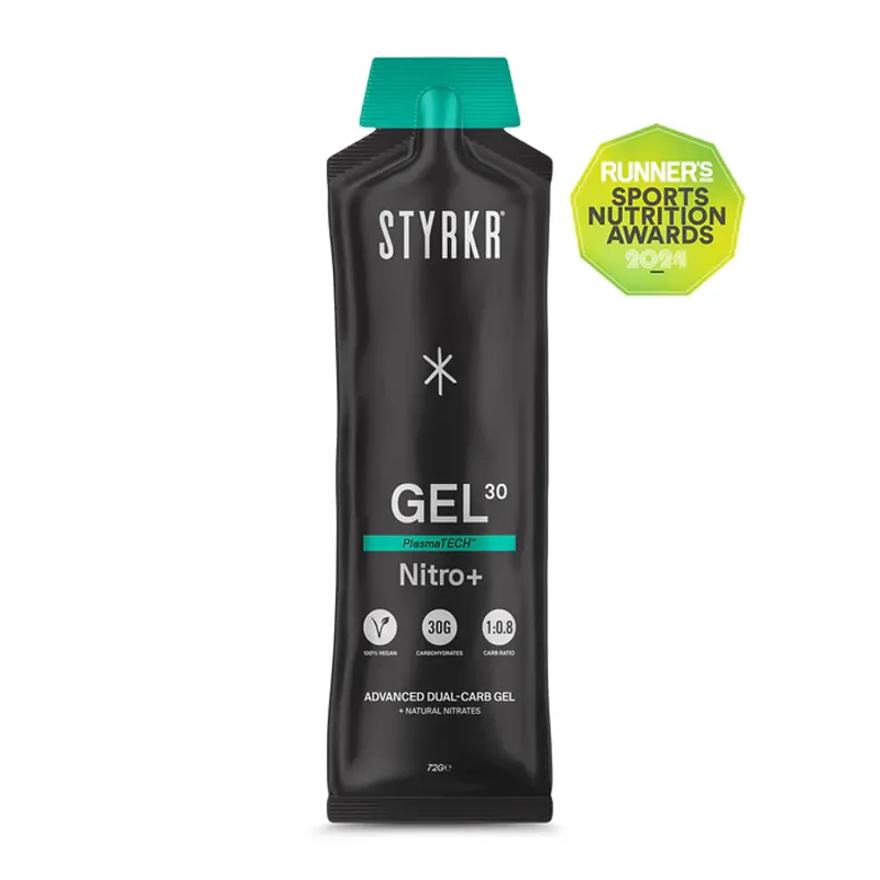 Styrkr GEL30 Nitro Dual-Carb Energy Gel