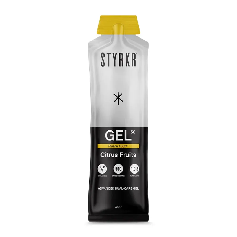 Styrkr GEL50 Dual-Carb Energy Gel Citrus Fruits