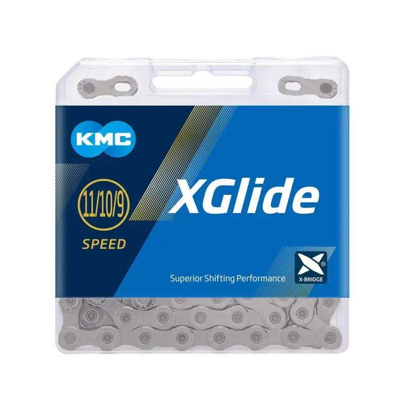 KMC X-Glide 118L Chain in Silver