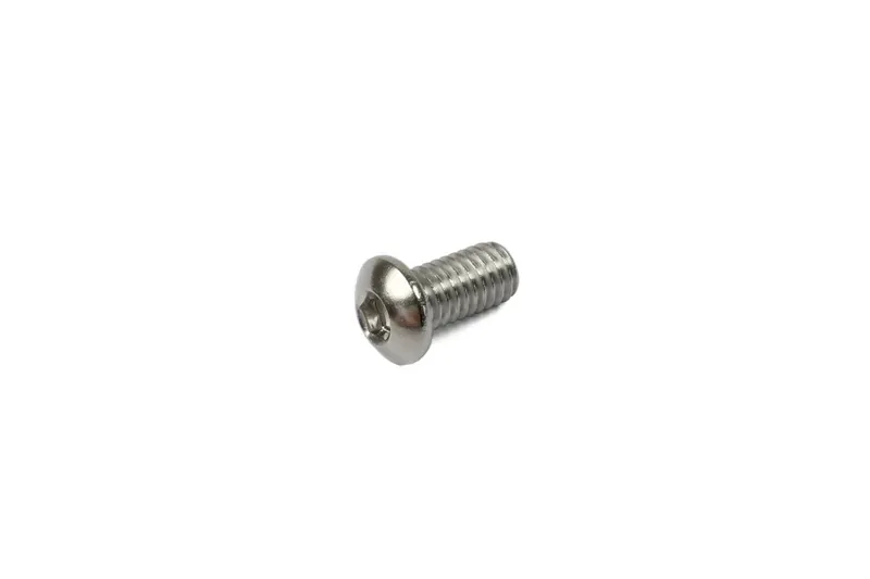 Hope M6x12mm Dome Head Screw Stainless Steel in Silver